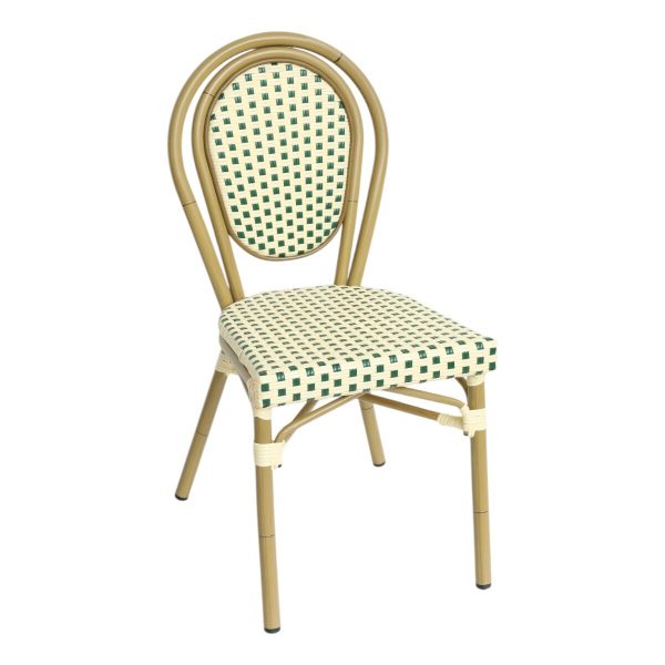SKAGEN HOME NICE CAFÃSTOL GRØN/BEIGE - 89